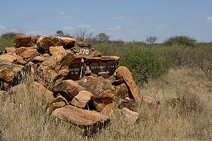 Fahrt zum Observation Hill, Tsavo Ost