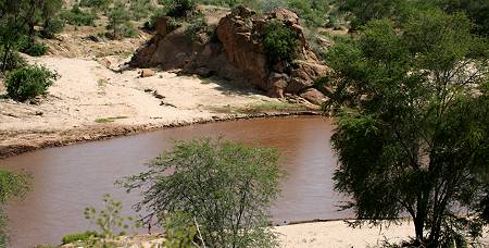 Crocodil Point - Tsavo Ost National Park