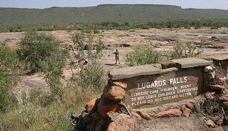 Lugard Falls - Tsavo Ost National Park