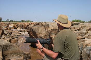 Lugard Falls - Tsavo Ost National Park