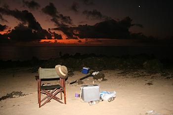 night fishing in Vuma