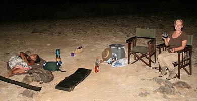 night fishing in Vuma