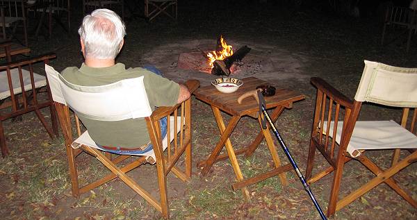 Tony Pluss im Mara Bush Camp