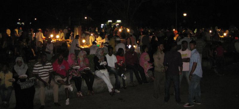 Forodhani Park in Stone Town