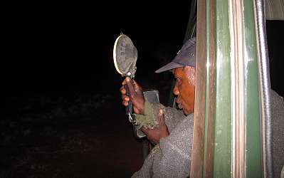 Night Game Drive im Tsavo
