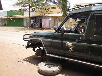 breakdown in Taveta