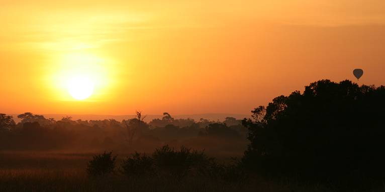 Sonnenaufgang - Masai Mara