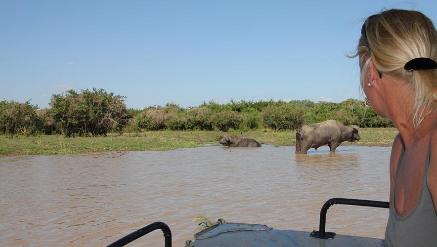 Bootsafari, Selous