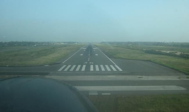 Anflug auf Sansibar