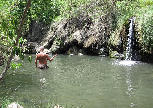 Beho Beho, hot springs, Selous