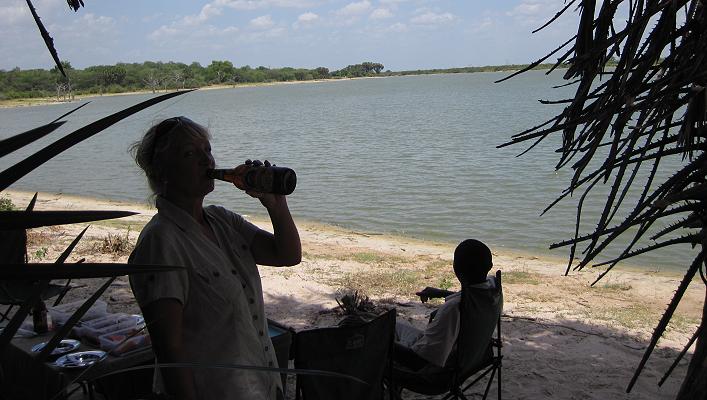 Bush lunch, Selous