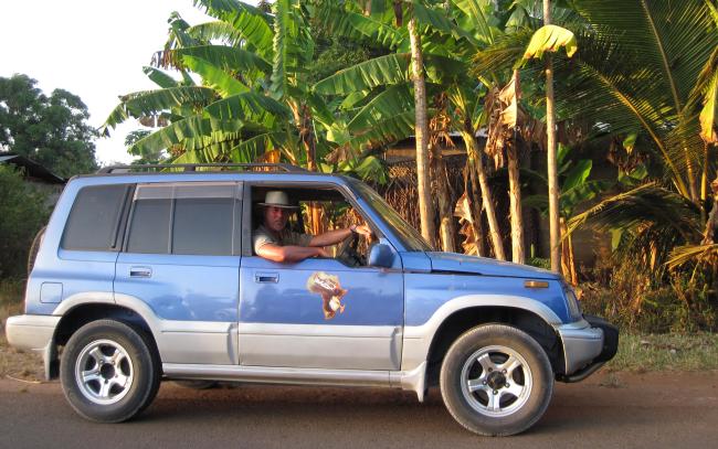 Leihwagen Susuki Escudo, Sansibar