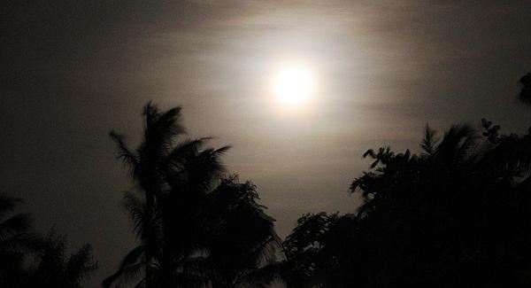 Vollmond auf Sansibar