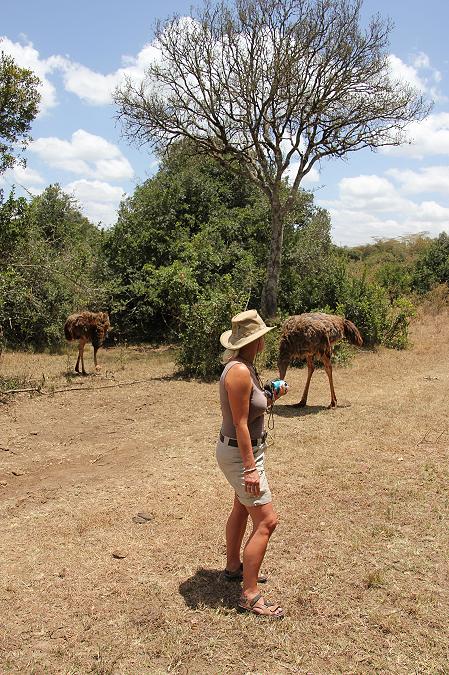 Jörg und Petra Reinecke beim David Sheldrick Wildlife Trust
