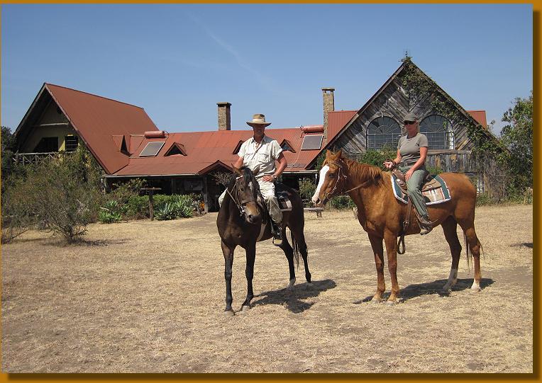 Reiten auf Sandai