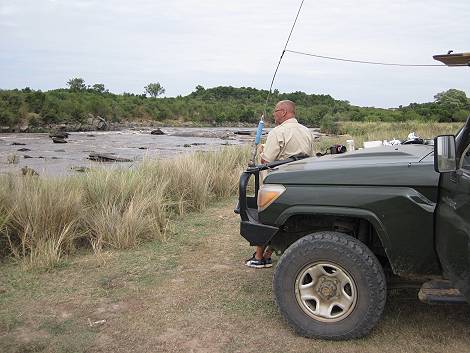 Masai Mara, Buschfrühstück