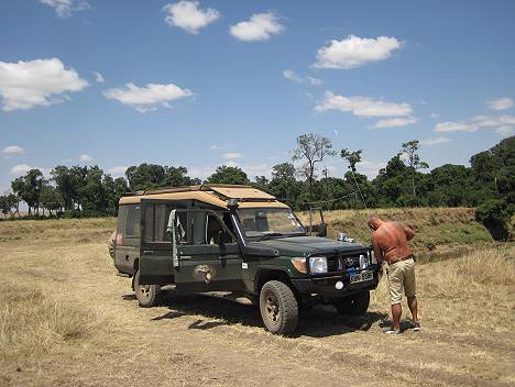 Masai Mara, Bush Breakfast