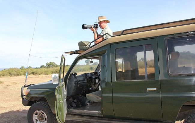 Wildlife am Mara Fluss