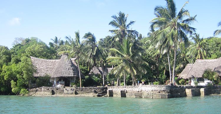 Mit der Baba Karl im Mtwapa Creek - Mtwapa