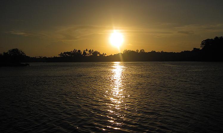 Mit der Baba Karl im Mtwapa Creek - Mtwapa