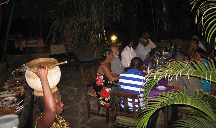 Porini Restaurant, Kikambala - Kenya