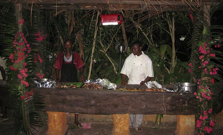 Porini Restaurant, Kikambala - Kenya