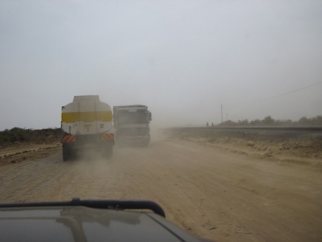 auf dem Weg in Richtung Mombasa