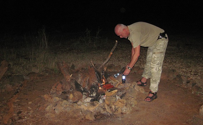 Jörg Reinecke, Kitani Bandas - Tsavo West National Park