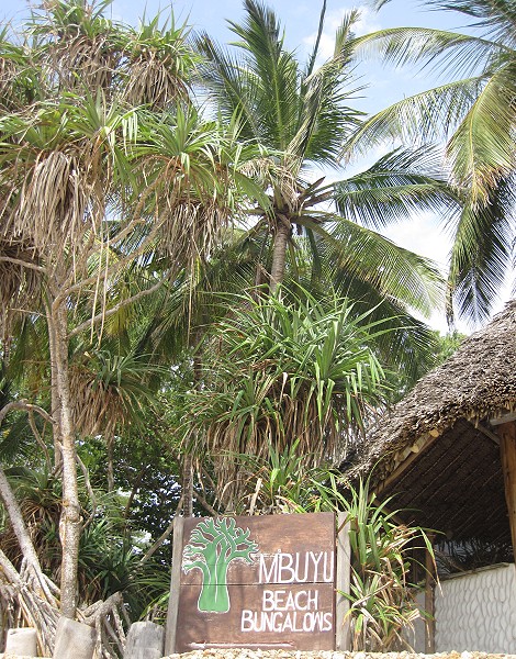 Mbuyu Beach Bungalows, Msambweni Beach