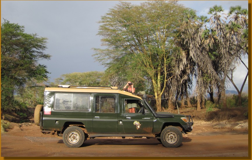 Der Weg ist das Ziel - Tsavo Safari