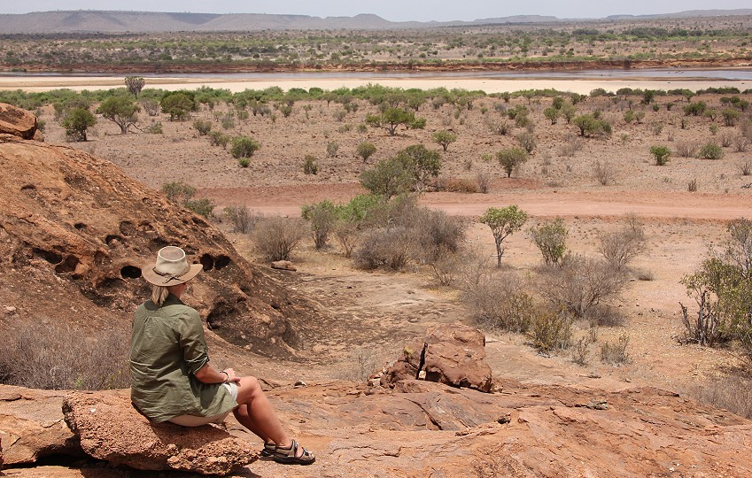 Petra Reinecke, Tsavo Ost National Park