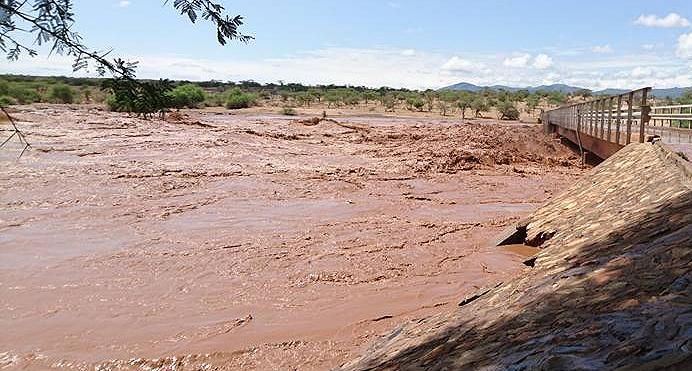 Buffalo Springs - Samburu Reservat Brücke am 21.10.17