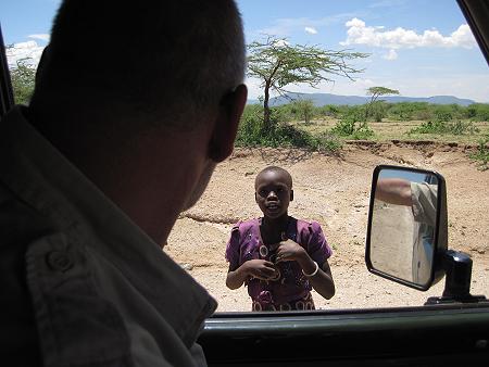 on the road to Samburu