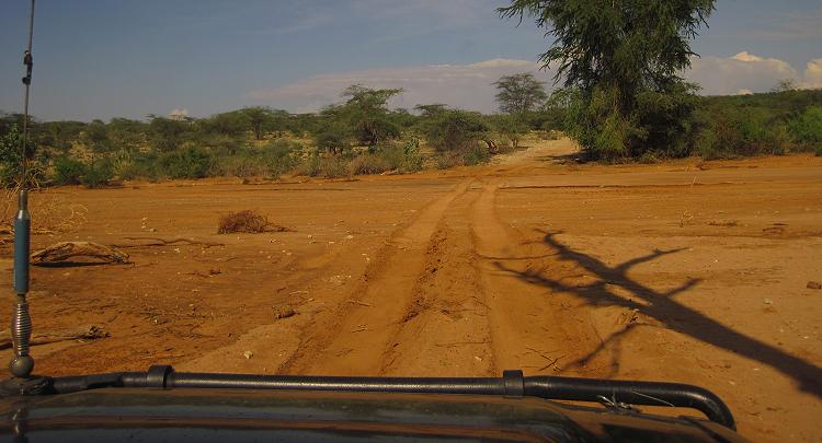 Samburu Reservat nach der Flut