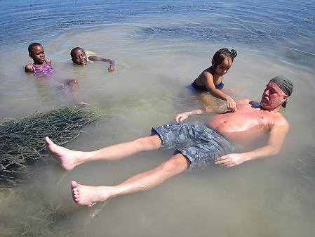 Kikambala Beach bei Ebbe