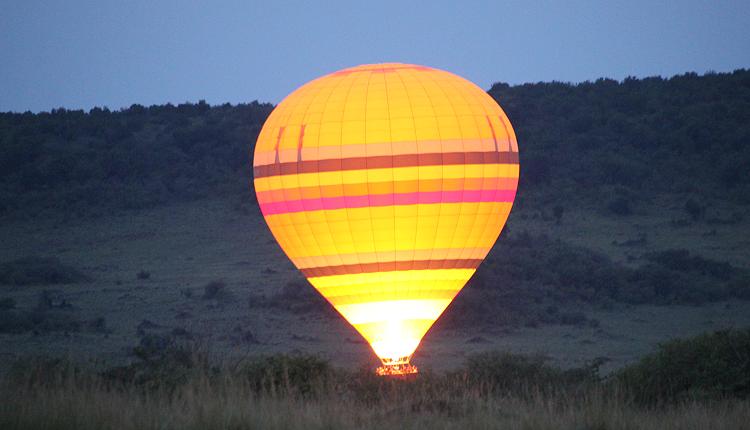 Heissluftballon, Masai Mara