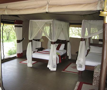 Mara Bush Camp, Private Wing - Olare Orok River - Masai Mara