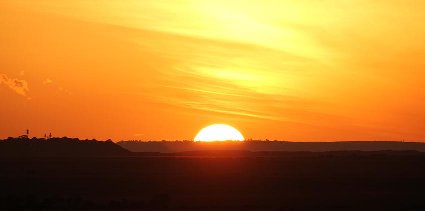 Sonnenuntergang, Masai Mara