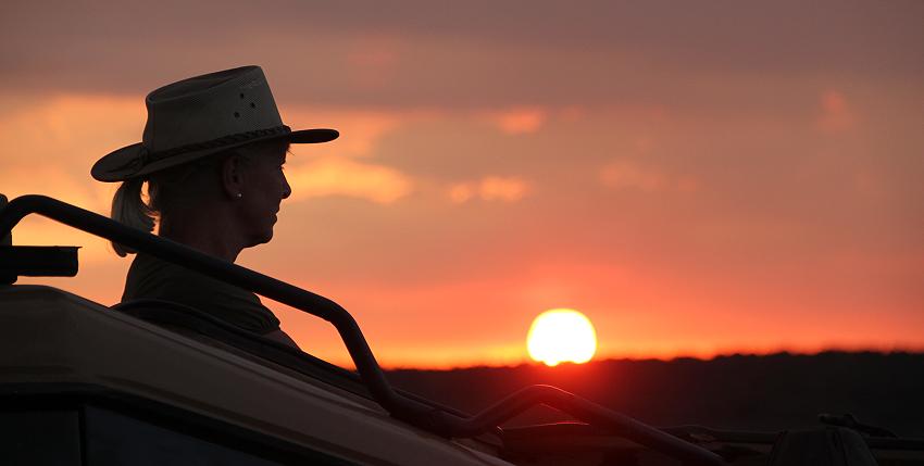 special Sundowner in Masai Mara