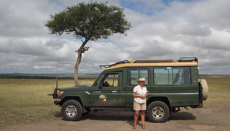 Bushdrink - Pause in der Masai Mara