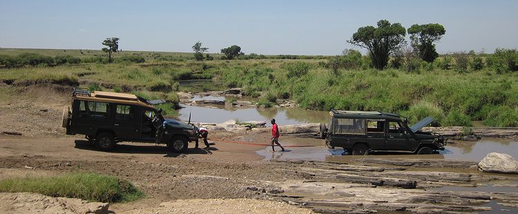Hilfe in der Masai Mara