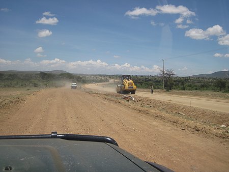 auf dem Weg nach Narok