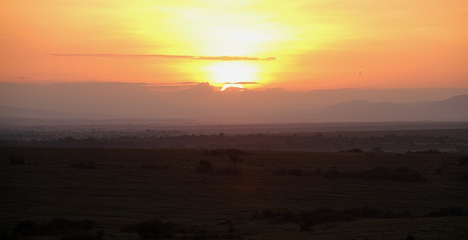 Sonnenaufgang Masai Mara