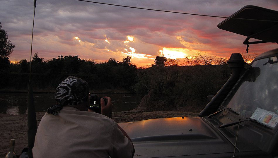 Masai Mara, Sundowner