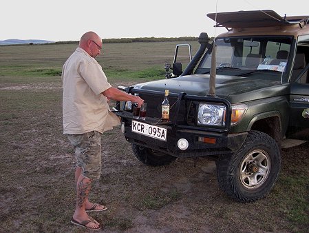 Masai Mara, Sundowner