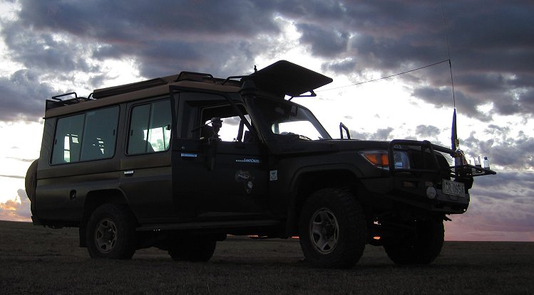 Masai Mara, Sundowner
