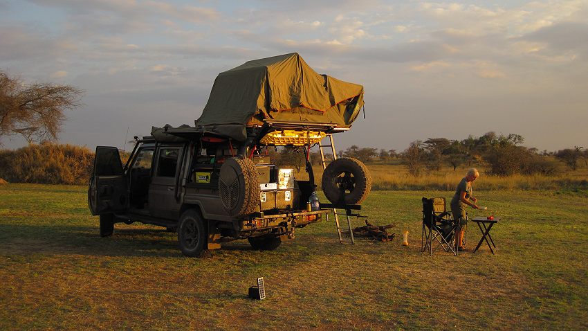 Dik Dik public campsite -  Serengeti, Seronera area