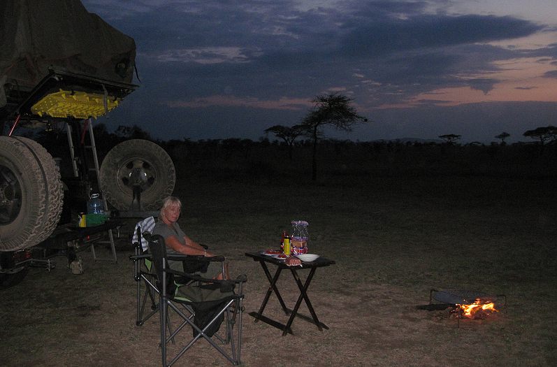 Dik Dik public campsite -  Serengeti, Seronera area