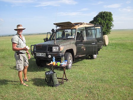 Buschfrühstück - Masai Mara