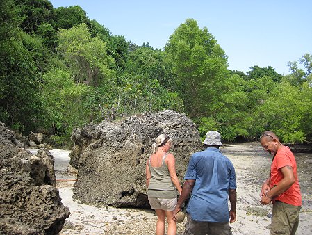 behind the Crab Den - Mtwapa Ruins